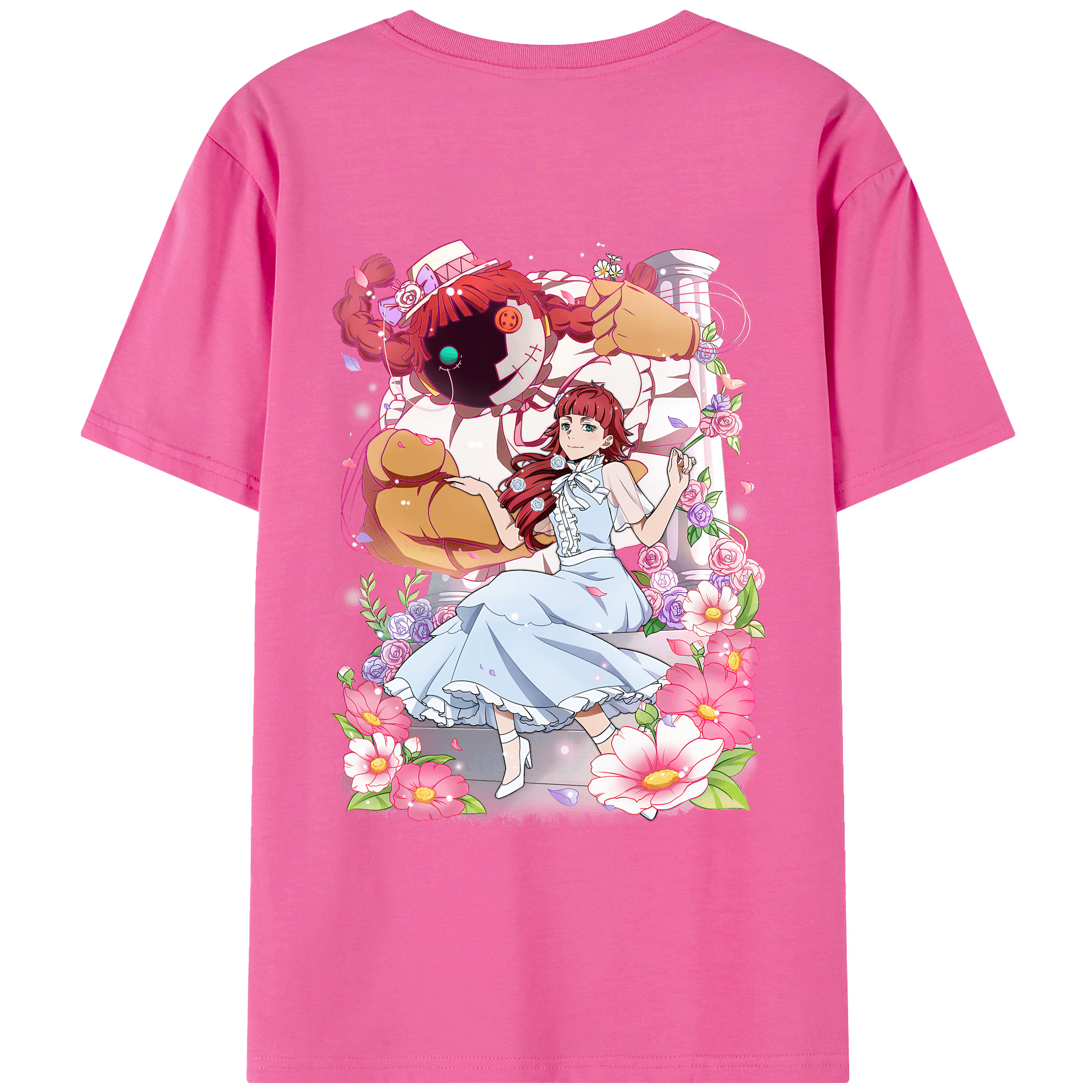 （画像用） 文豪ストレイドッグス Bungo Stray Dogs レディース半袖Tシャツ(バックプリント)